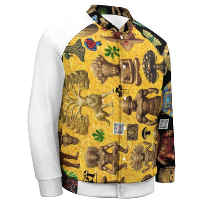 Men's Baseball Jacket (All-Over Printing)