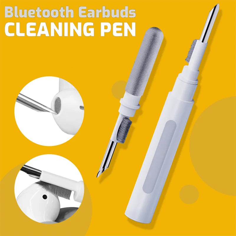 Bluetooth Earphone Cleaner Kit For Airpods Pro 1 2 3 Earbuds Case Cleaning Pen Brush Tool For Xiaomi Huawei Lenovo Headset