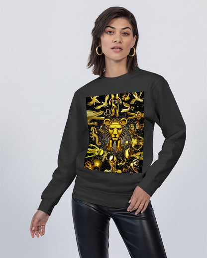 Robotic Abstrak Unisex Premium Crewneck Sweatshirt | Lane Seven