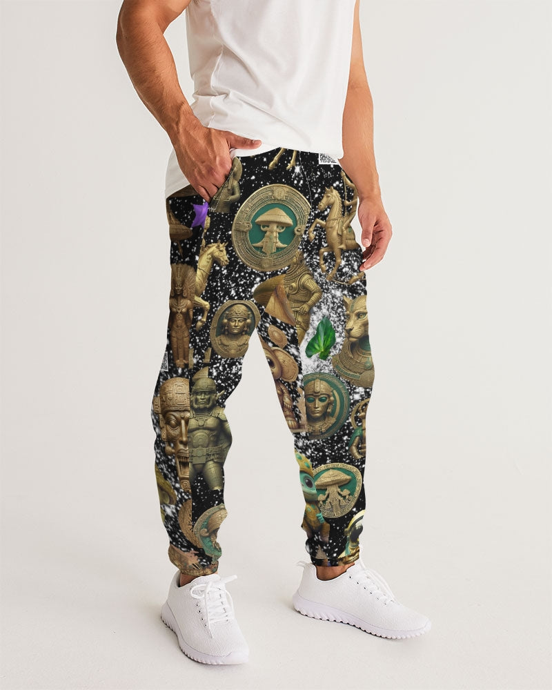 Elephant Collection Men's All-Over Print Track Pants