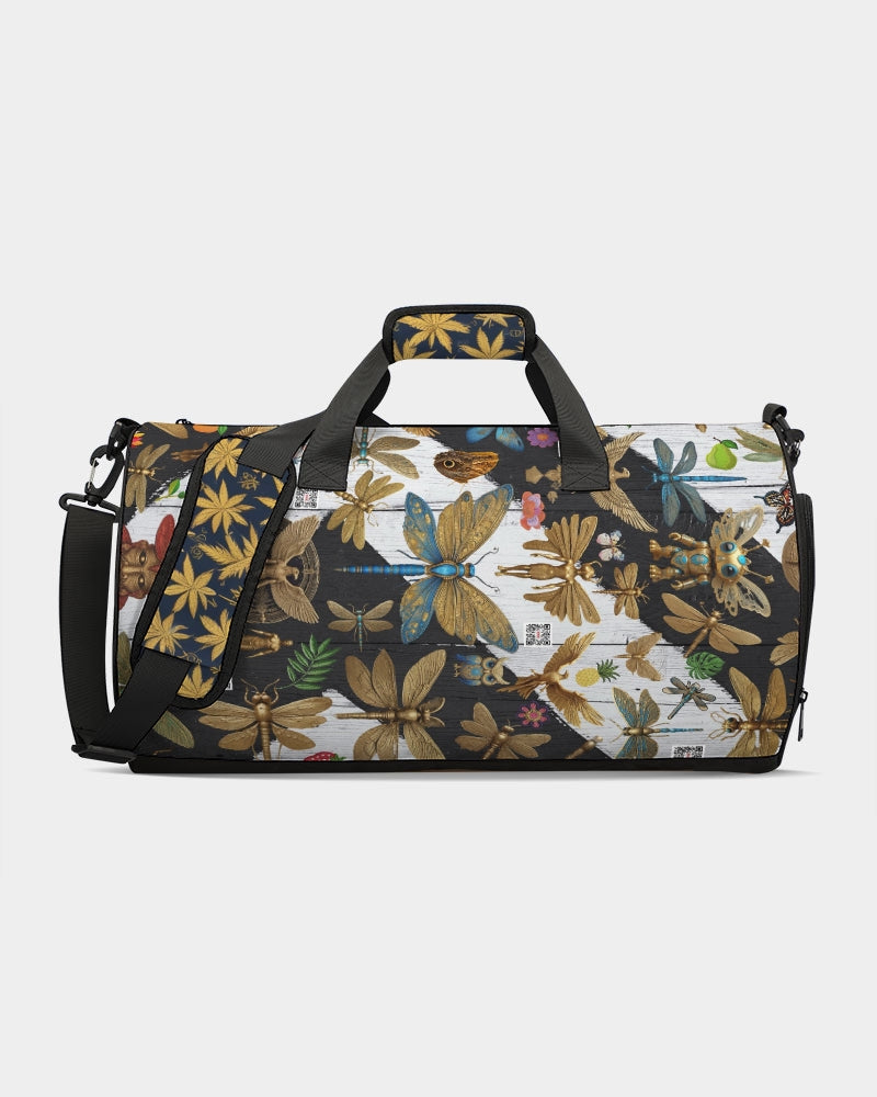 Abstrak dragonfly Sports Duffle Bag