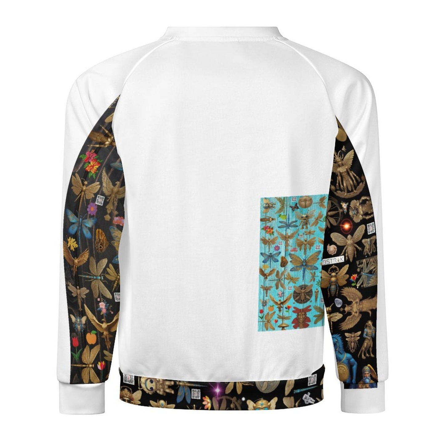 280gsm Men's Crewneck Sweatshirt Raglan A27H (All-Over Printing)