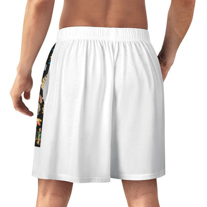 170gsm Pajama Shorts for Men LM012 (All-Over Printing)