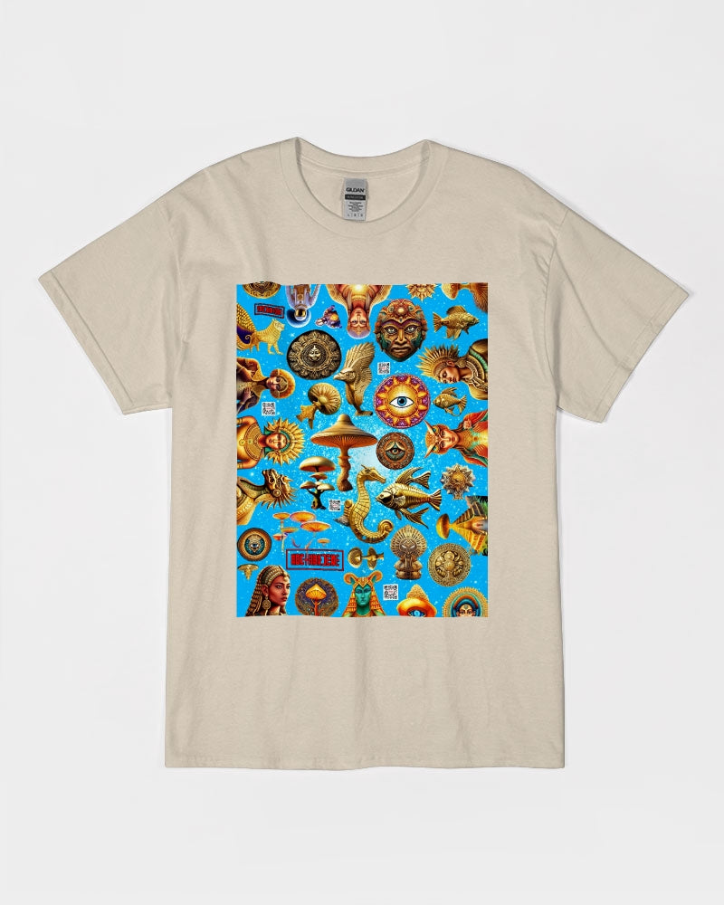 Eye and Face Abstrak Unisex Ultra Cotton T-Shirt | Gildan