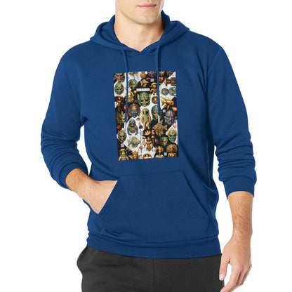 DTG 255gsm Men's Pocket Hoodie (Front Printing)