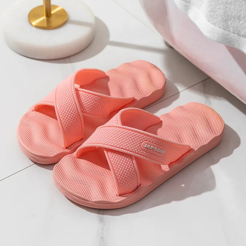 Summer Men Women Home Slippers Soft Indoor House Shoes Slides Guest Shoes Sleepers Slipers Bathroom Room Bedroom