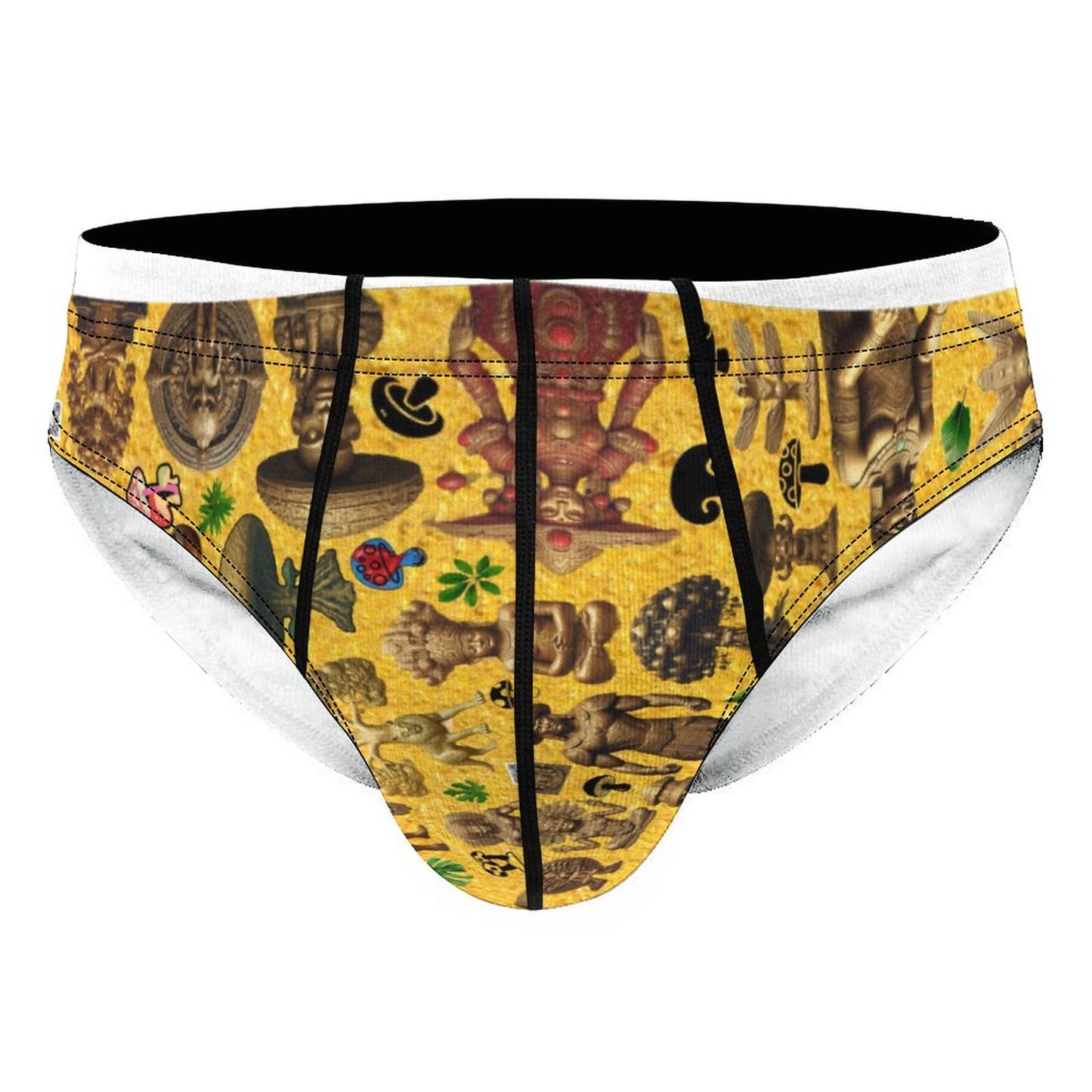 180gsm Milk Silk Men's Briefs K44 (All-Over Printing)