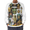 280gsm Men's Crewneck Sweatshirt Raglan A27H (All-Over Printing)