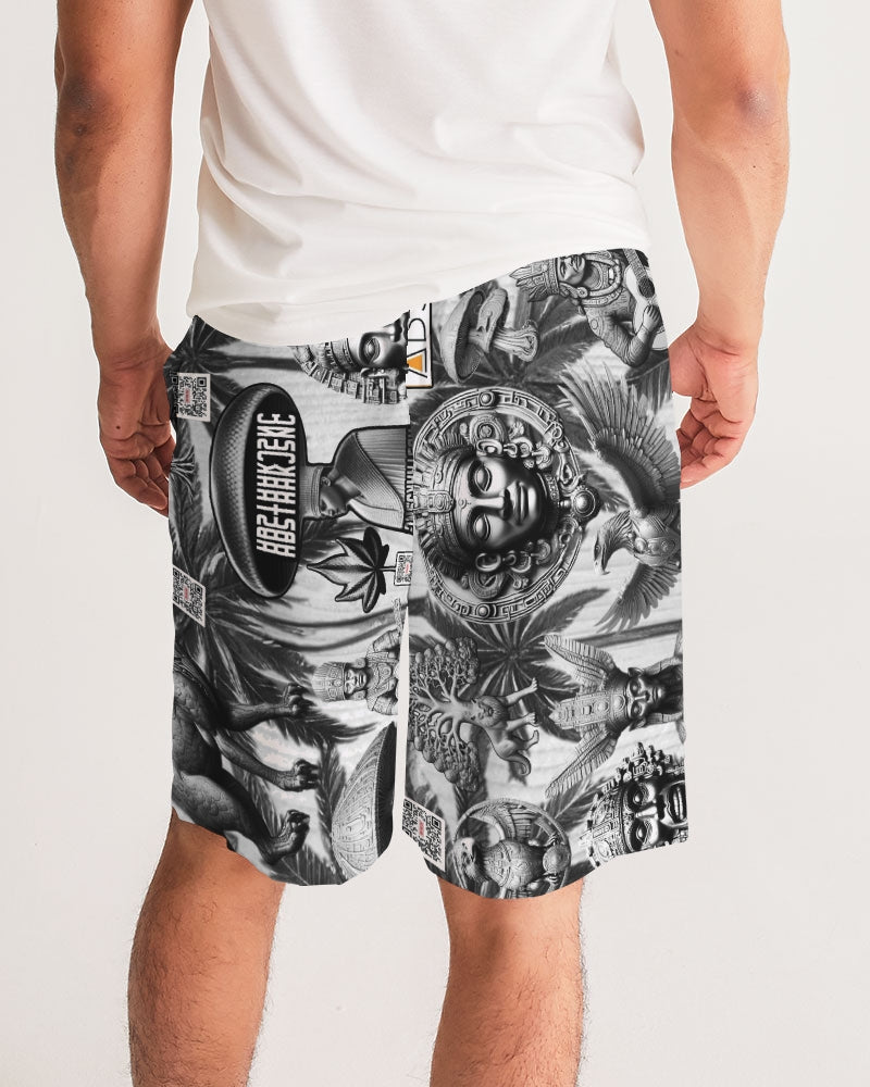 IMG_7080 Men's All-Over Print Jogger Shorts