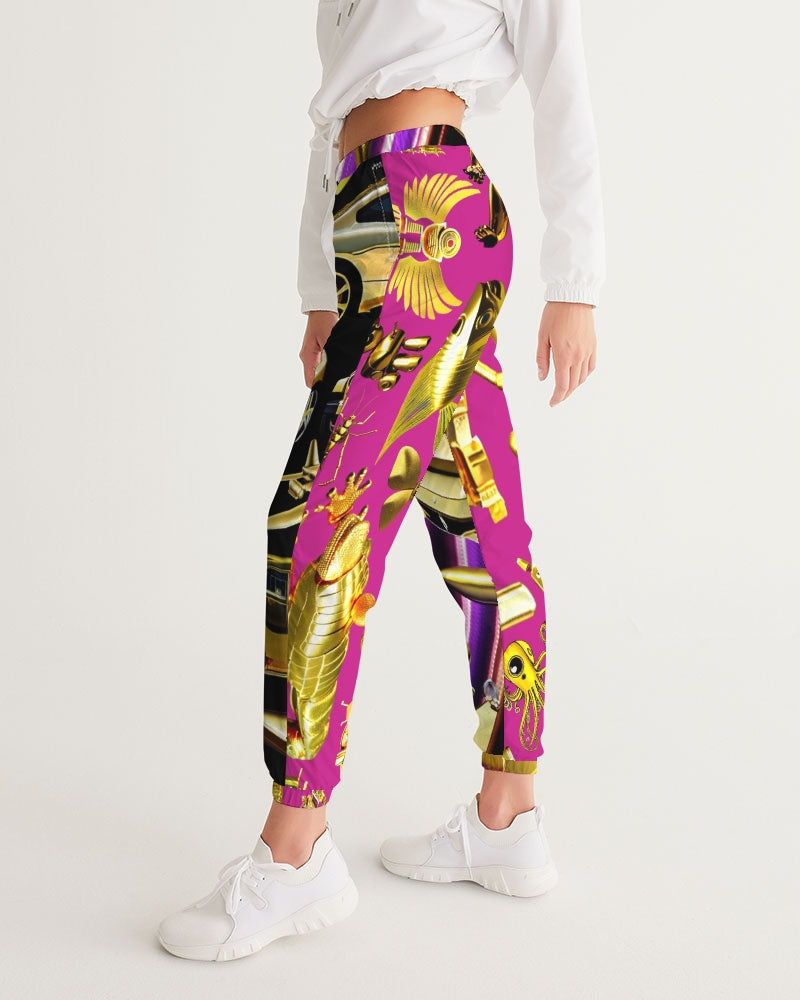 Robotic Abstrak Women's All-Over Print Track Pants