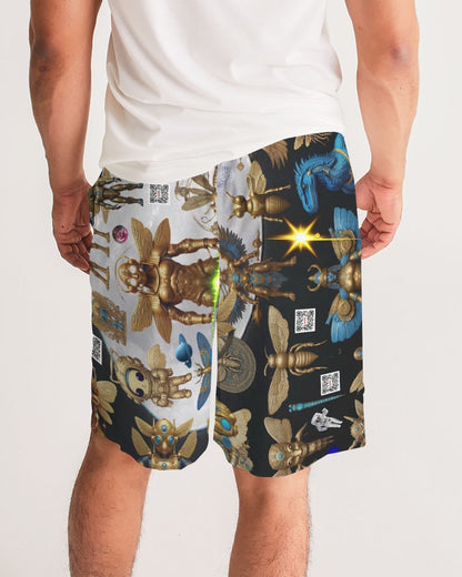 IMG_9222 Men's All-Over Print Jogger Shorts