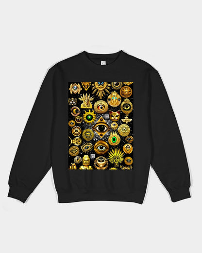 Diversified Abstrak Unisex Premium Crewneck Sweatshirt | Lane Seven