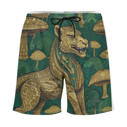 Men's Beach Shorts with 4 Pockets