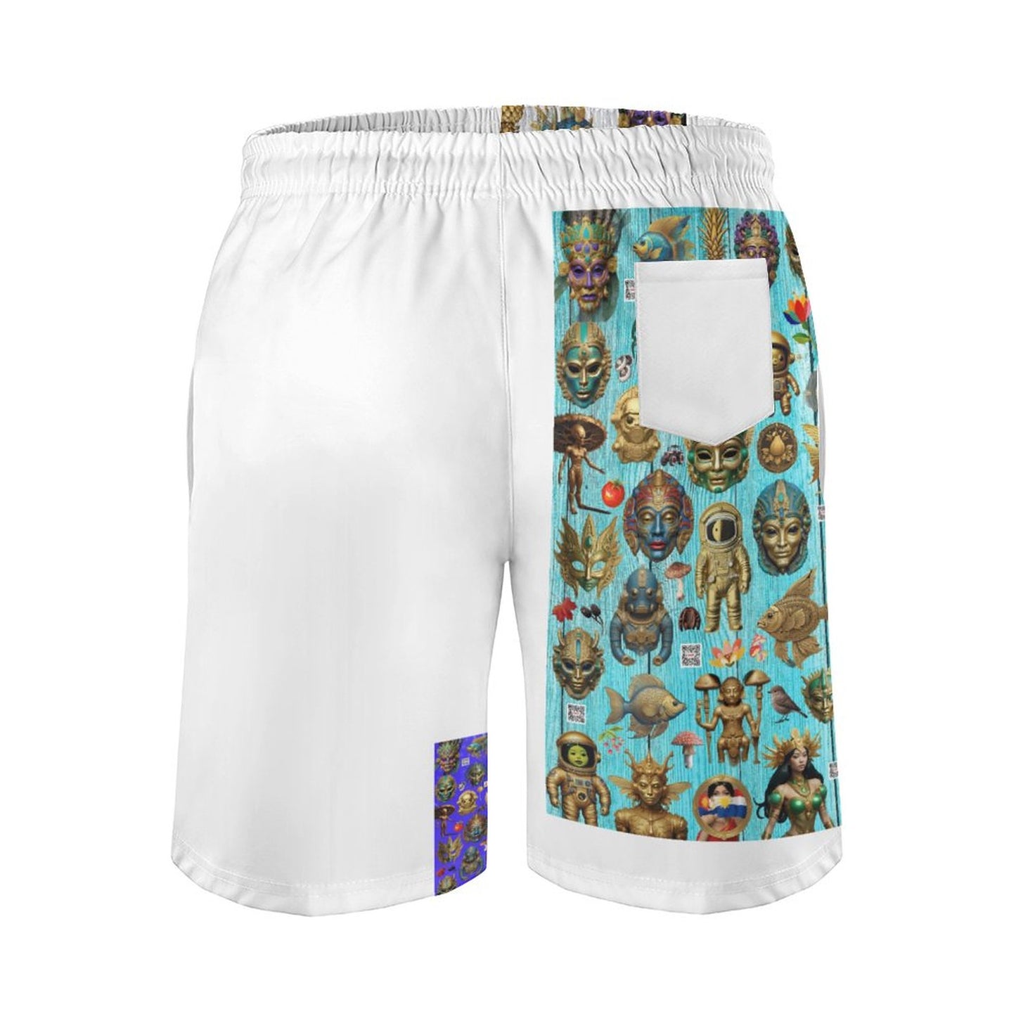 Men's Board Shorts D1P (All-Over Printing)