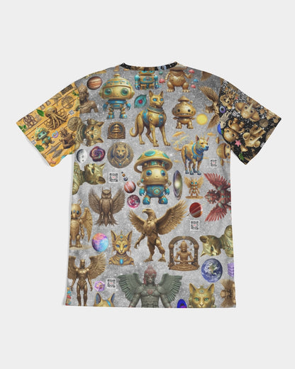 Elephant Collection Men's All-Over Print Tee