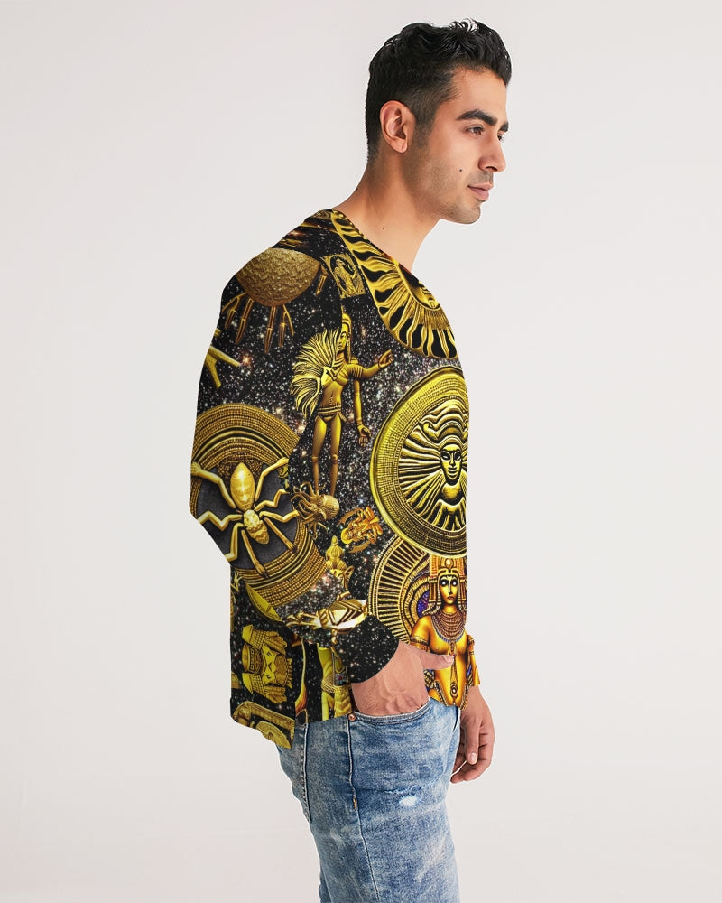 Evil Eye Abtrak Men's All-Over Print Long Sleeve Tee