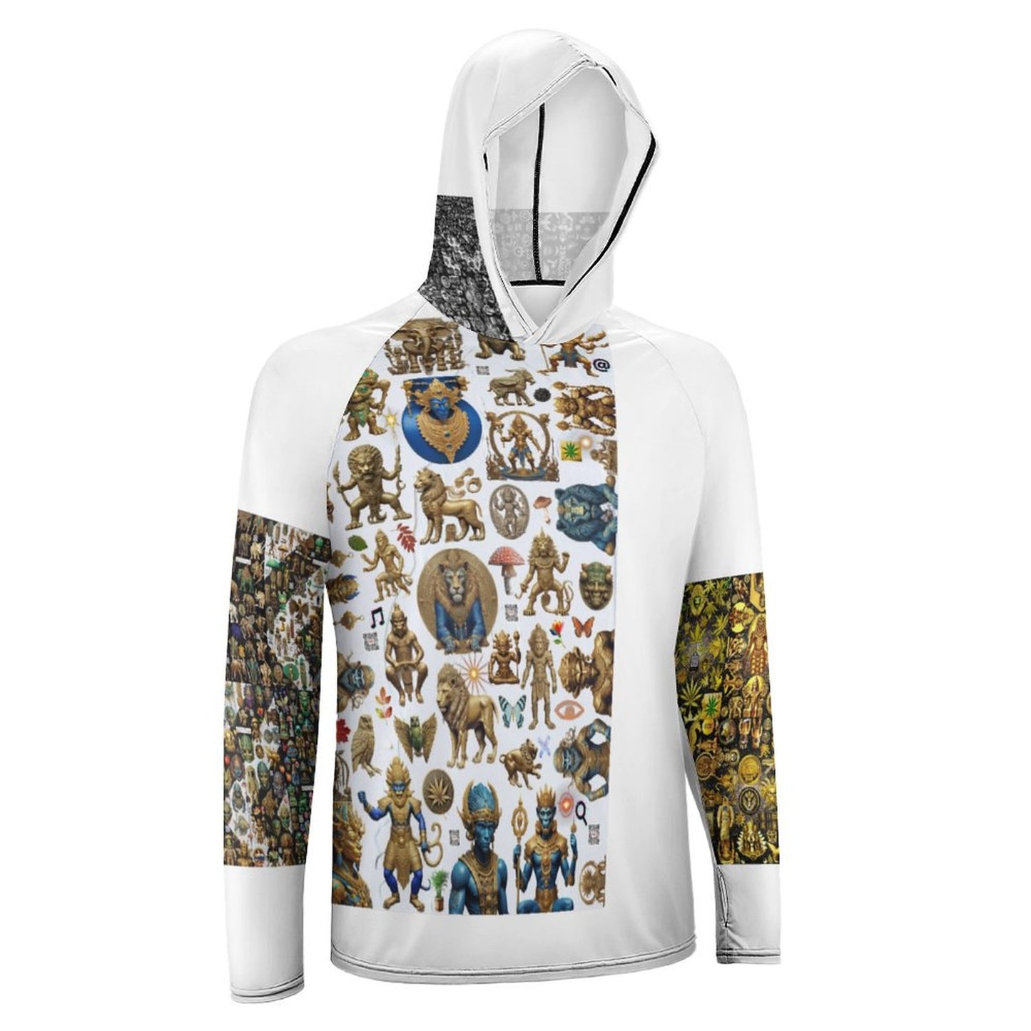 Men's Long Sleeve Hoodie NZ145 (All-Over Printing)