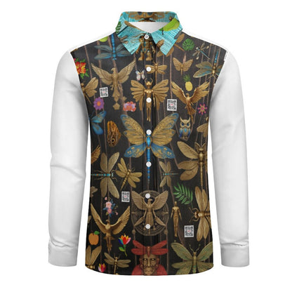 Men's Long Sleeve Shirt with Pocket LS (All-Over Printing)