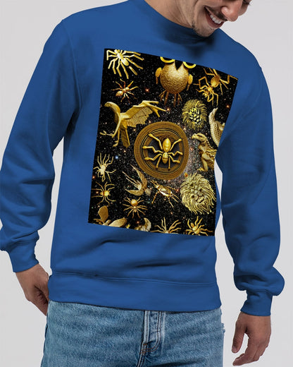 Mixed Abstract Design Unisex Premium Crewneck Sweatshirt | Lane Seven