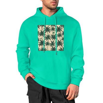 DTF 250gsm Cotton Men's Hoodie with Pocket (Front Printing)