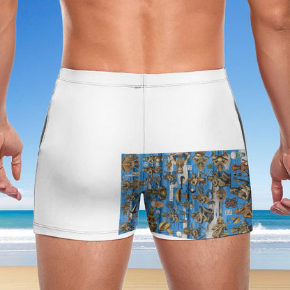 Fashionable Men's  boardshorts Swim Trunks DN003 (All-Over Printing)