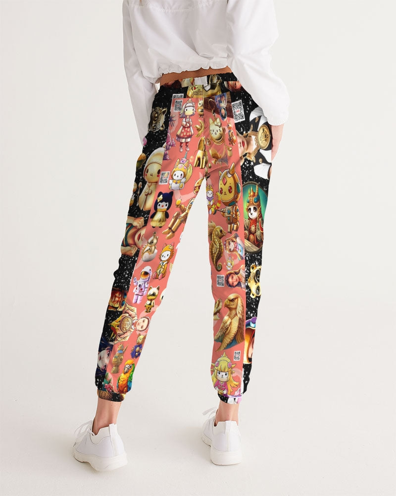 Womens Abstrak Women's All-Over Print Track Pants