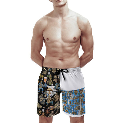 Men's Board Shorts D1P (All-Over Printing)