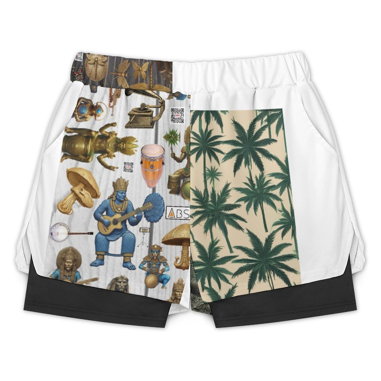 Men Beach Shorts with 4 Pockets DS076