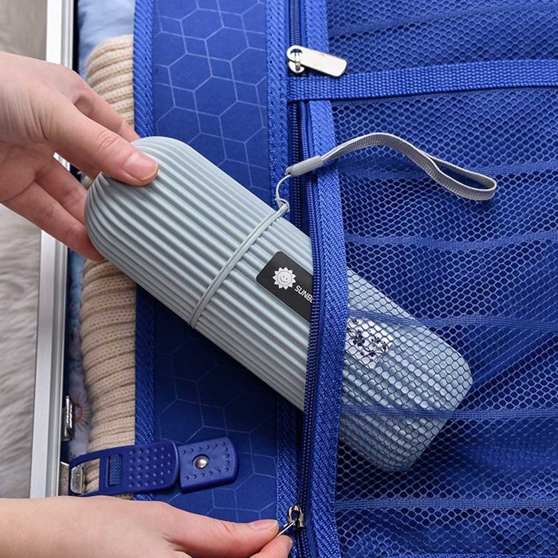 Portable Toothpaste Toothbrush Case Storage Box