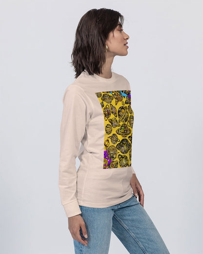 Nature Abstrak Unisex Long Sleeve Tee | Lane Seven