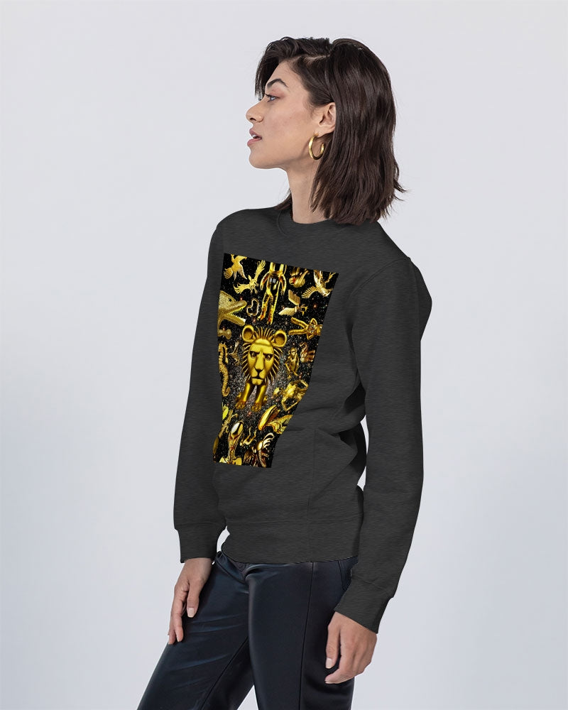 Robotic Abstrak Unisex Premium Crewneck Sweatshirt | Lane Seven