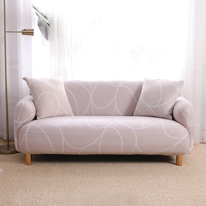 Fully-wrapped Stretch Elastic Couch Cover Sofa Towel Slipcovers