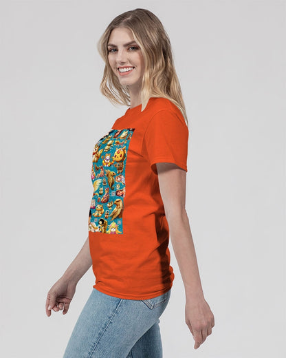 Womens Abstrak Unisex Ultra Cotton T-Shirt | Gildan