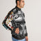 Matrix Vison Men's All-Over Print Stripe Sleeve Track Jacket