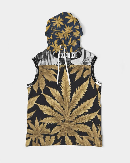 IMG_7080 Men's All-Over Print Heavyweight Sleeveless Hoodie