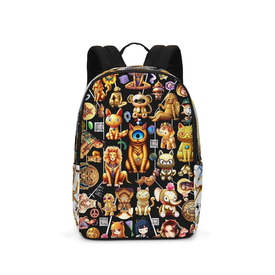 Planes Abstrak Large Backpack