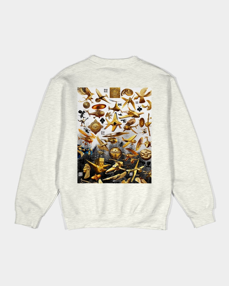 Planes Abstrak Unisex Premium Crewneck Sweatshirt | Lane Seven