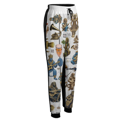 Men's Printed Sweatpants (Front All-Over Printing)