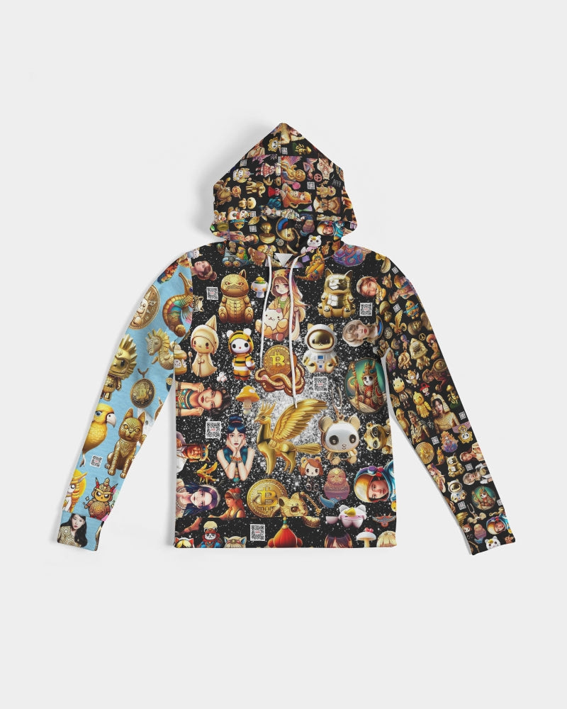 4 Annunaki Abstrak Collection Women's All-Over Print Hoodie