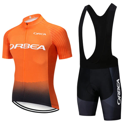 2024 ORBEA ORCA Cycling Jersey Bike Shorts Set Men Women Quick dry Ropa Ciclismo 4 Pockets Summer Pro Bicycle T-Shirt Clothing