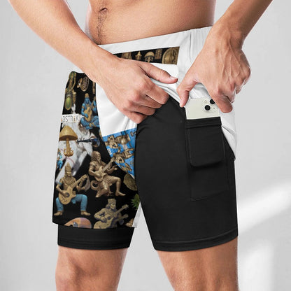 Men Beach Shorts with 4 Pockets DS076