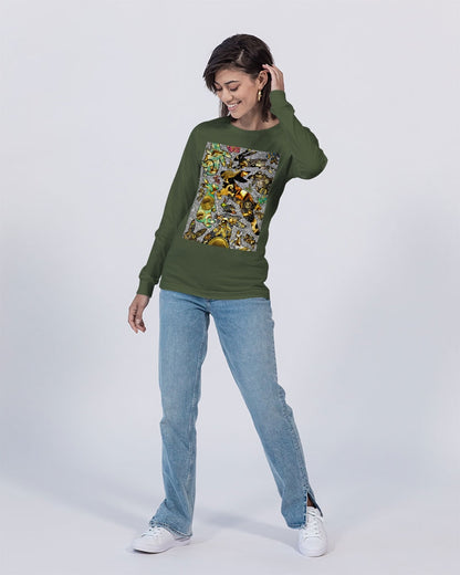 Robotic Abstrak Unisex Jersey Long Sleeve Tee | Bella + Canvas