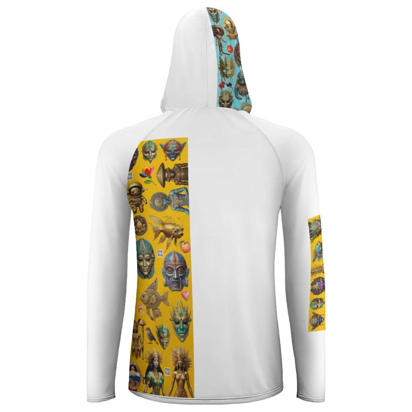 Men's Long Sleeve Hoodie NZ145 (All-Over Printing)