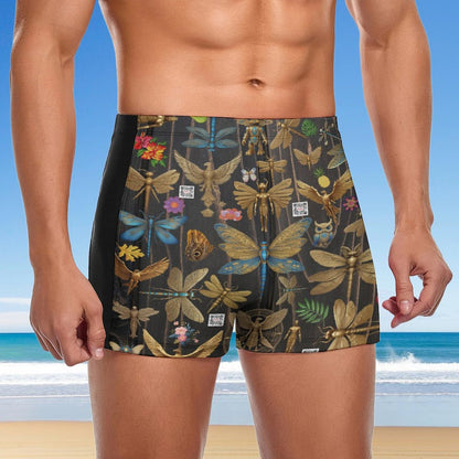 Men's Swimming Trunks DN003 (All-Over Printing)