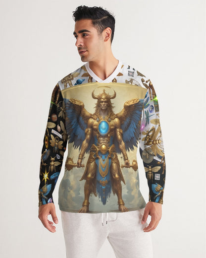 IMG_9222 Men's All-Over Print Long Sleeve Sports Jersey