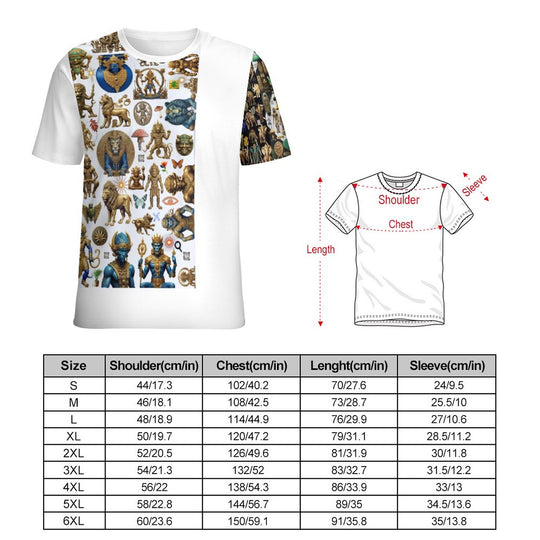 Custom Crop Top T-Shirts NT (All-Over Printing) 180GSM Tees