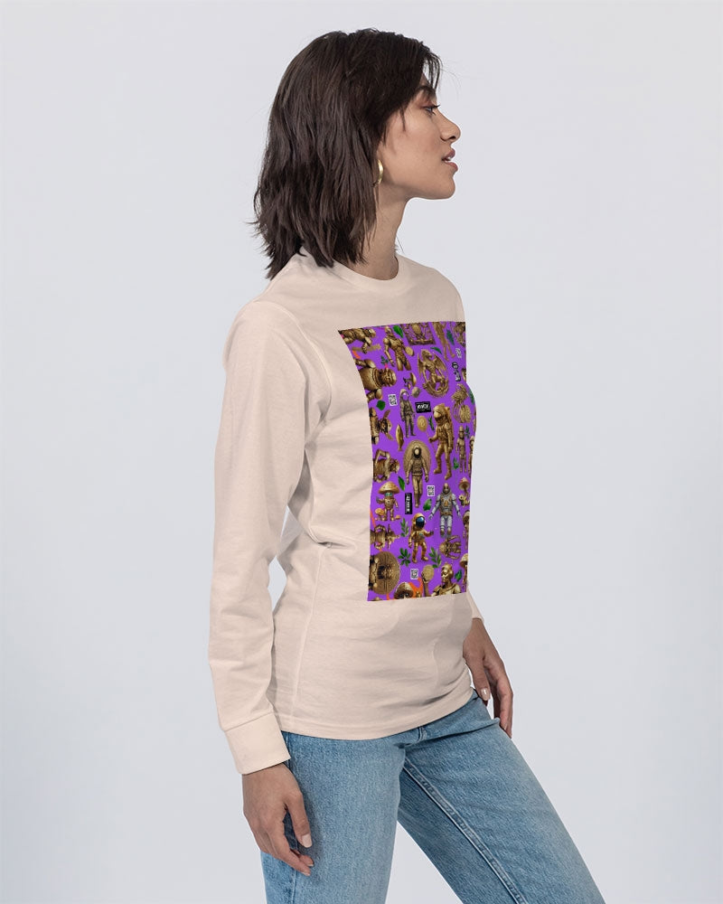 Ancient Abstrak Collection Unisex Long Sleeve Tee | Lane Seven