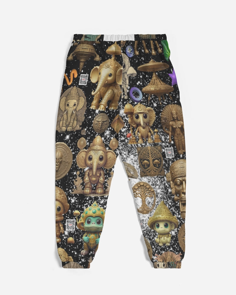 Elephant Collection Men's All-Over Print Track Pants