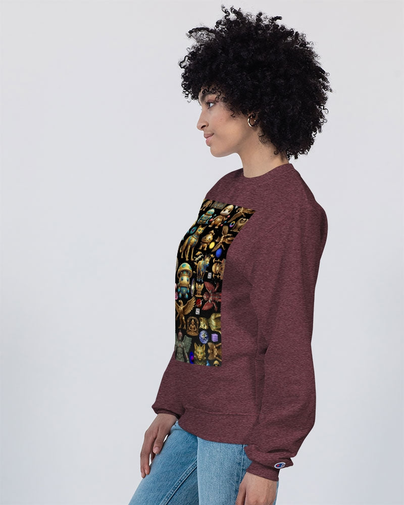 Alien Trendy Abstrak Collection Unisex Sweatshirt | Champion