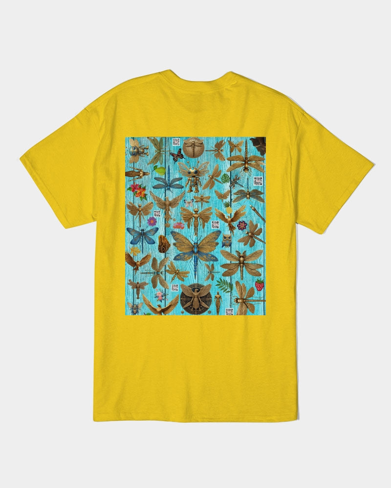 Abstrak dragonfly Unisex Heavy Cotton T-Shirt | Gildan